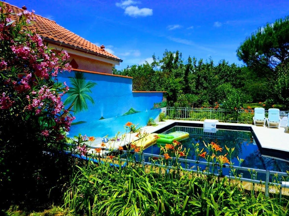 Chambre Meublee Independante, Avec Piscine Et Jardin, 1 Lit Pour 2 Personnes Direct Gare Aeroport Toulouse Luaran gambar