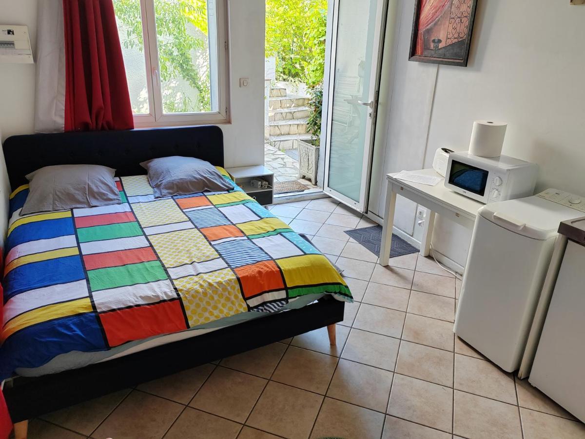 Chambre Meublee Independante, Avec Piscine Et Jardin, 1 Lit Pour 2 Personnes Direct Gare Aeroport Toulouse Luaran gambar